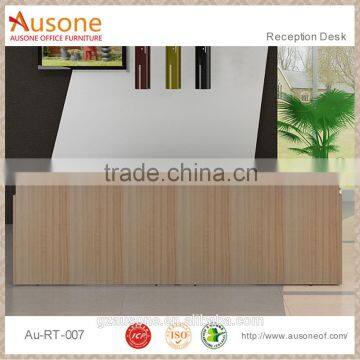 New design luxury office furniture wooden office reception desk