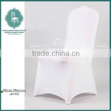 White chair cover for wedding with high quality