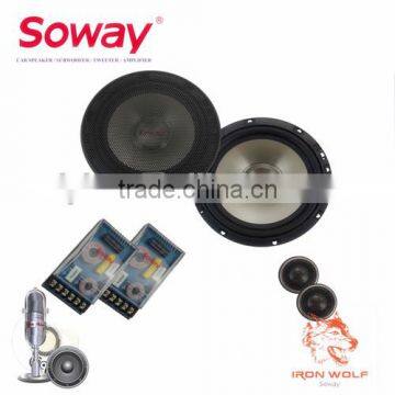 soway SW-6525 component speaker 6.5 inch 2-way speaker/Professional coaxial speaker