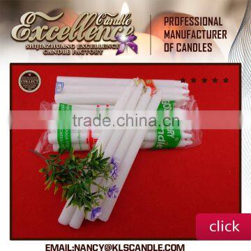 bulk pure white candles / normal lighting paraffin white candle Nancy:+86 15097479316