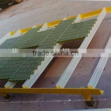 2015 Hot Sales Solid FRP Support Beam for Pig Farrowing Crate Floor/plastic Slats