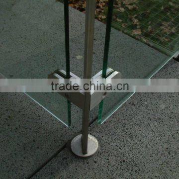 Glass Stainless Steel Glass Clamp Post for Stairs and Railing photo-4