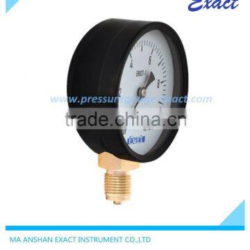 2015 Hot Sale Lower Mount Steel Case Utility Pressure Gauge Exact