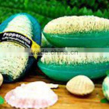 Handmade Soap - Natural Spa Fruit Soap Loofah Peppermint Soap