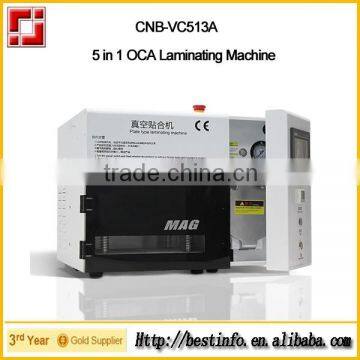 5 in 1 OCA Laminating Machine Built-in Air Bubble Remover Machine OCA Laminator(CNB-VC513A)