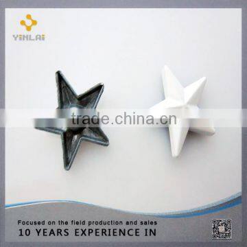 18mm customized star metal rivet for jeans ,zinc alloy jean rivet