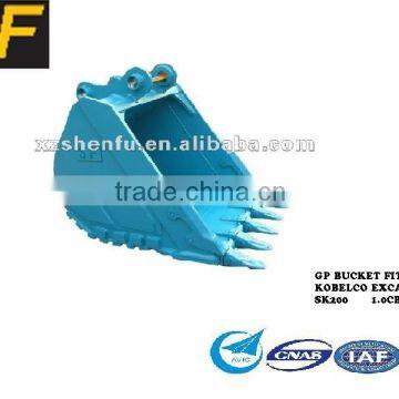 General purpose bucket fit for Kobelco excavator SK200