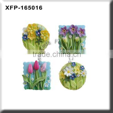 china suppliers customized resin magnet sticker for refrigerators