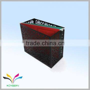 Mutil-function Cheap Black Metal Mesh Office Desktop Document File Holder photo-5