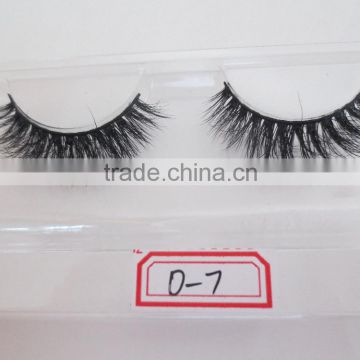 Handmade 3D mink eyelash 100% real mink crossing lashes individual strip thick lash