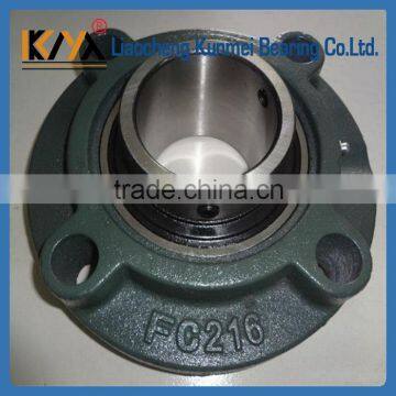 Spherical insert ball bearing UCFC211 for machinery