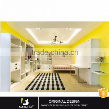 Vertical Single Folding Wall Bed Murphy Loft Bed Mechanism