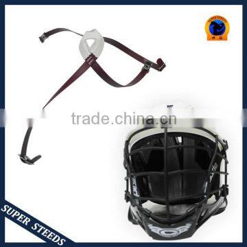 chin strap with soft PU cup for safety american football helmet