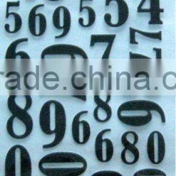 fancy cartoon foam sticker decal paper Pop Out World