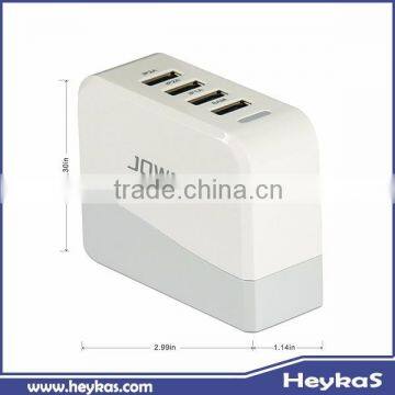 multi 4 ports USB wall charger for mobile