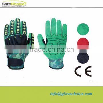 High Performance Impact Protection Safety Working Gloves ( factory)