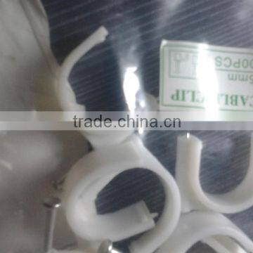 supply nail wire clips/nail cable clips/nail cable clamps 26mm