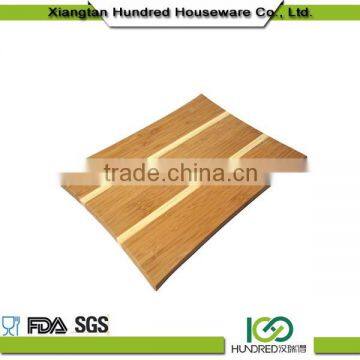 Seafood bamboo cutting board,bamboo sandwich cutting board,natural wooden cutting board