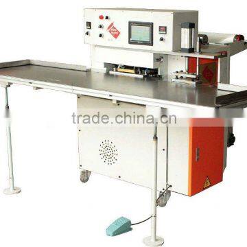 SEMI-AUTOMATIC LOOP HANDLE BAG MAKING MACHINE