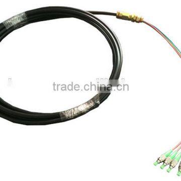 4 Core Outdoor Fiber Optic FC ST LC ST Waterproof Patch Cord photo-3