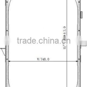 Daf parts radiator