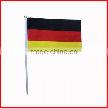 14*21cm hand black red yellow Germany flag