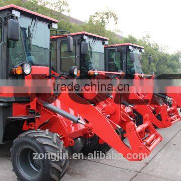 WOLF ZL10A mini wheel loader for sale 1 ton with quick hitch pallet fork agriclutural tires