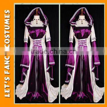 PGWC2596 Fancy dress women renaissance medieval gothic long costume halloween cosplay dress