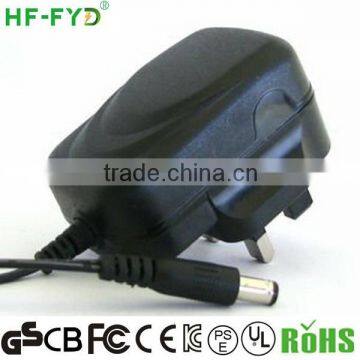 FY2401500 24V 1.5A power adapter UK plug charger for travelling