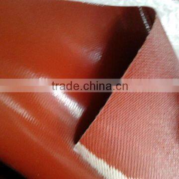 high quality Silicone rubber coated fiberglass cloth