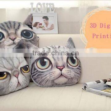 Lovely cats 3D digital printing pillow case and cushion cover