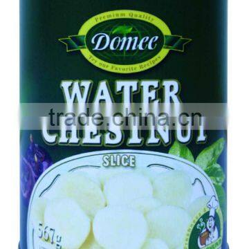 Canned Water Chestnut slice,canned vegetable,water chestnut