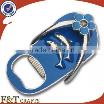 Zinc alloy die cast filp flops bottle opener / bottle opener slipper