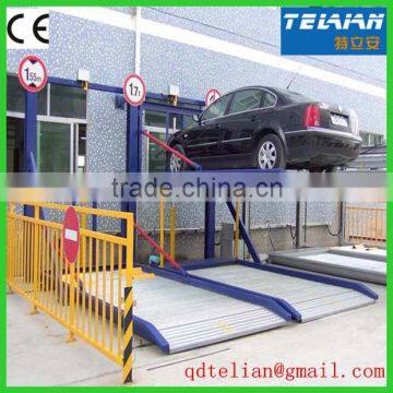 parking lift platform hydraulic two columns car elevator