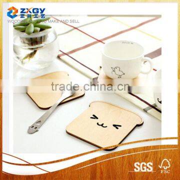 Factory Direct Supply Wooden Heated Coaster and Placemat