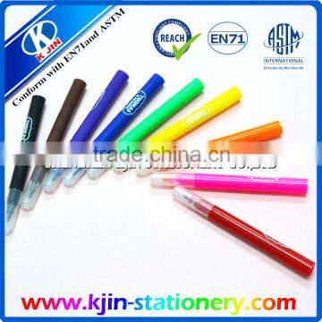 Manufactural Promotional 3.5 Inch 10 Color Watercolor Pen for Kids Painting photo-3