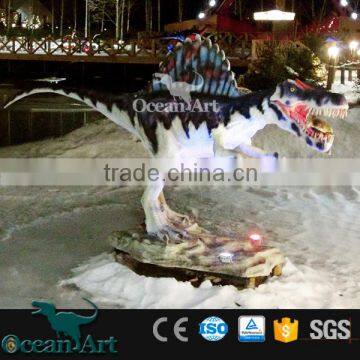 Life-Size Fiberglass Dinosaur Model Of Spinosaurus photo-3