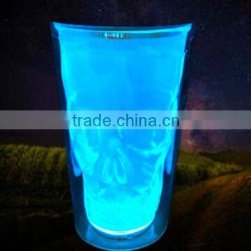 bar adult party led plastic skull cup