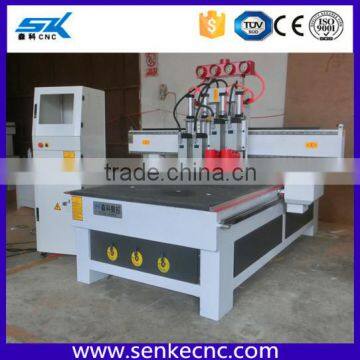 CNC router 1325 with pneumatic cylinder tool changer carving cutting machine MDF plywood woodworking cnc machines for sale