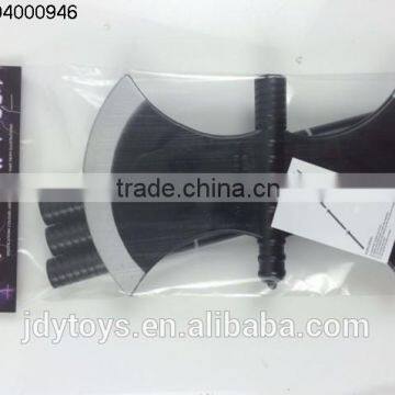 Hallowmas party plastic double side axe toy