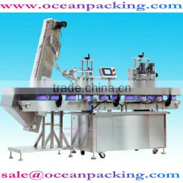 automatic screw plastic jar capping machine for production line