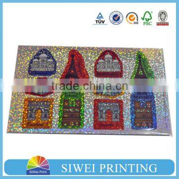 transparent PVC sticker /custom sticker printing