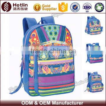 pattern sublimation mochilas camping backpack teenagers 2016