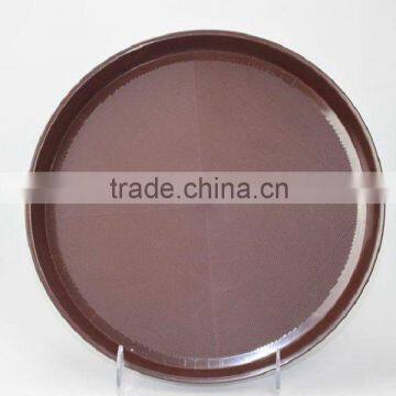 Wholesale Plastic Round Beer bottle serving Tray