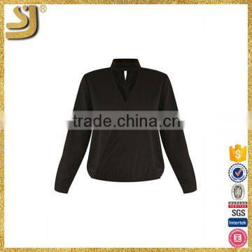 Hot Selling Well V-neck Fashion Long Sleeve Casual Cotton Blouse Quality Choice photo-6