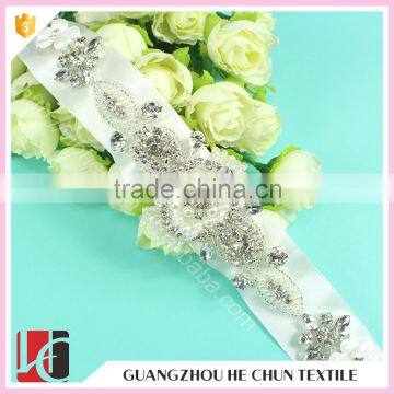 HC-18-1 Hechun Decorative Sew Small White Flower Pearl Beaded Trim for Dresses