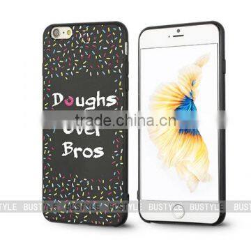 Smartphones Make up Back Cover Black TPU Soft Silicone Phone Case Hole Punch for Iphone7 for Iphone 6 6s photo-3