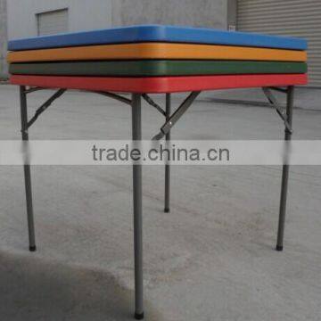 80cm metal plastic square folding table