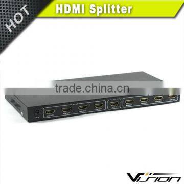 HDMI 1 to 8 HDMI Ports v1.3 HDCP 8 HDMI Splitter