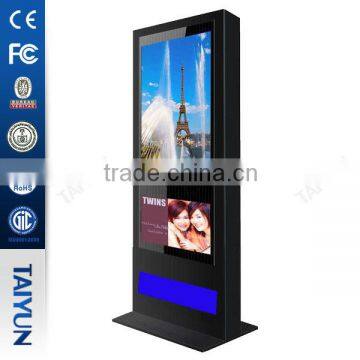 Latest In Store Outdoor Lcd Digital Signage Display Monitor Touch Screen Kiosk With Pc Led Backlight With Multi Points Touch